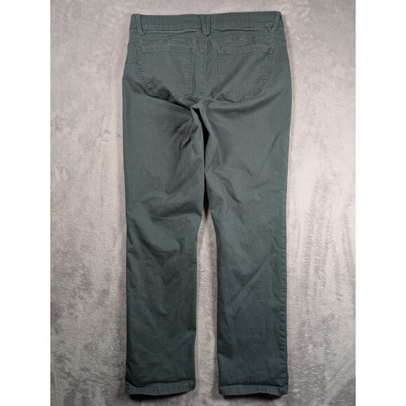 Democracy Pants Womens Size 12 Green Elastic Waist Stretch Ab Solution - Picture 9 of 9